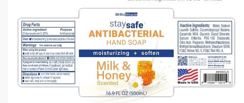 BioMiracle staysafe ANTIBACTERIAL HANDSoap 포장