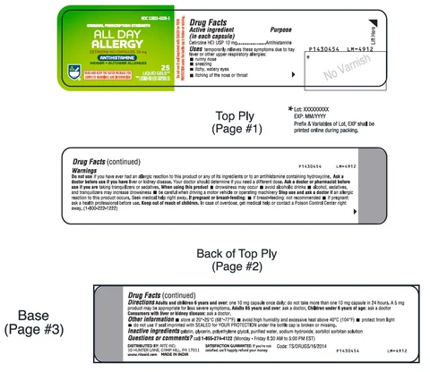 Cetirizine Hydrochloride (Allergy) 포장