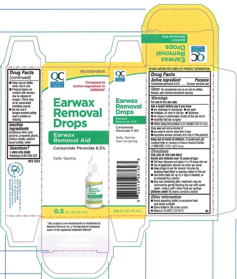 Quality Choice Earwax Removal Drops Earwax Removal Aid 포장