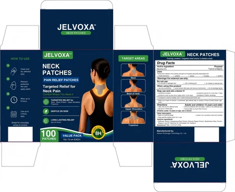 JELVOXA NECK PAIN RELIEVING 포장