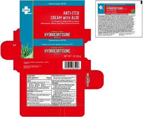Thera plus Anti-itch with aloe Hydrocortisone packaging