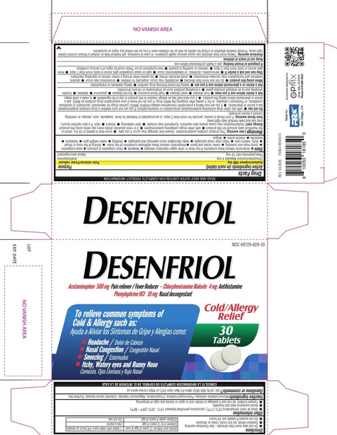 DESENFRIOL D 포장