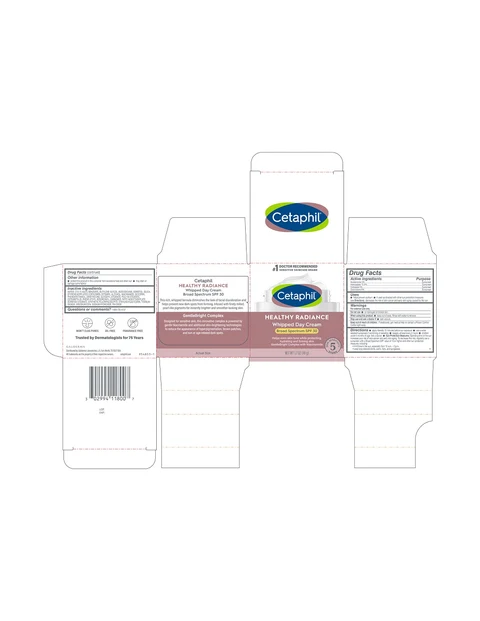 Cetaphil Healthy Radiance Whipped Day Cream Broad Spectrum SPF 30 포장