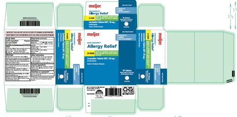 Loratadine 10mg packaging