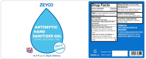 Antiseptic Hand Sanitizer 포장