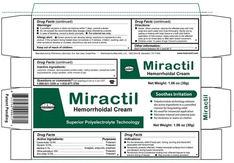 MIRACTIL 포장