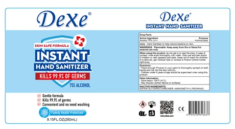 260 ml label