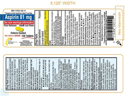 Aspirin 포장