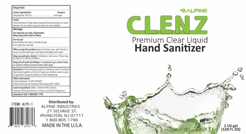 Hand Sanitizer 포장
