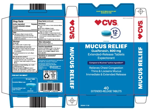 MUCUS RELIEF 포장