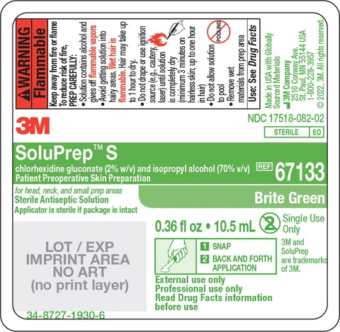 Principal Display Panel – 10.5mL Brite Green Applicator Label