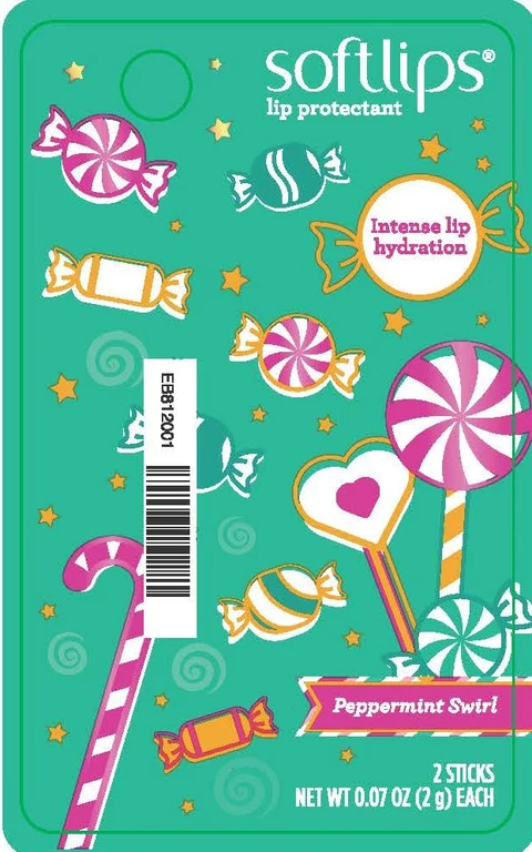 Softlips Peppermint Swirl 포장