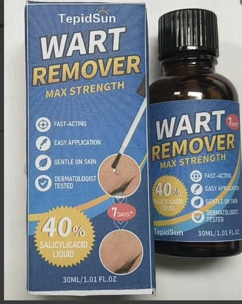 TepidSun WART REMOVER packaging