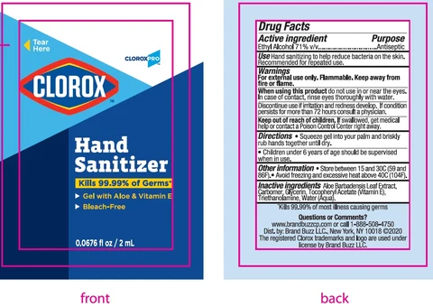 Clorox Hand Sanitizer 포장