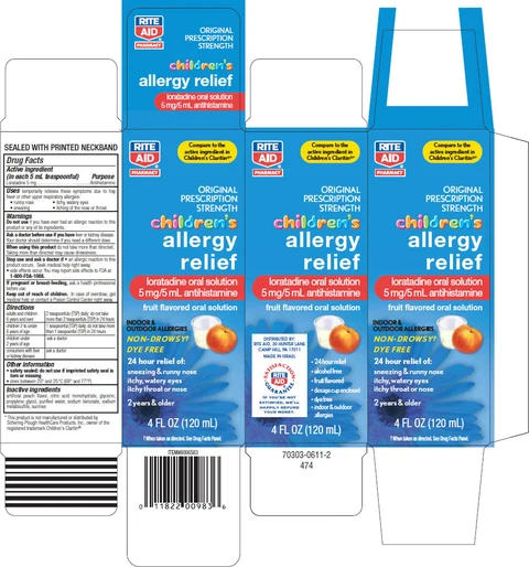 Childrens Allergy Relief packaging