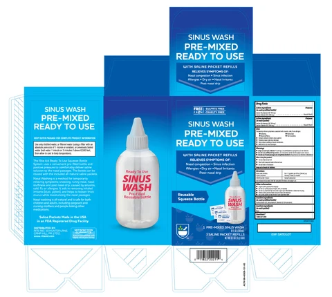 Sinus Wash Pre Mixed Ready to UseRite Aid 포장