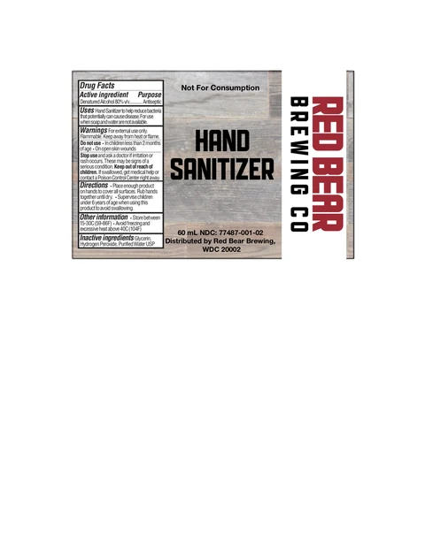Hand Sanitizer packaging