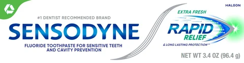 SENSODYNE Rapid Relief 포장