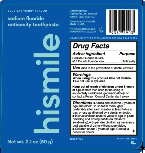 HISMILE packaging