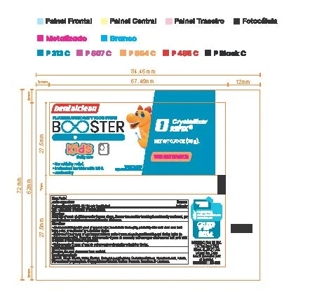 Dentalclean Booster Kids 포장
