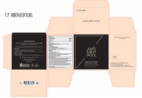 JUNGSAEMMOOL Essential Skin Nuder Longwear Cushion Fair Light 포장