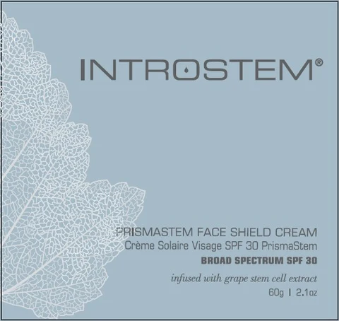 Introstem PrismaStem Face Shield Cream packaging