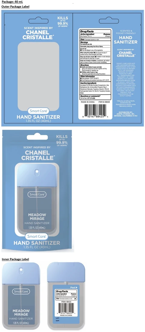 Smart Care MEADOW MIRAGE HAND SANITIZER 포장
