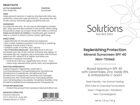 Replenishing Daily Protection Non-Tinted 포장