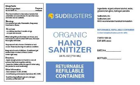 Hand Sanitizer packaging