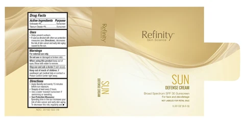 Sun Defense Cream 포장