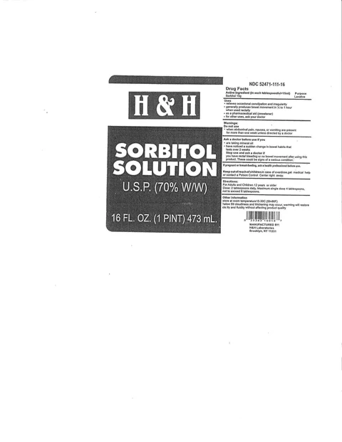 Sorbitol packaging