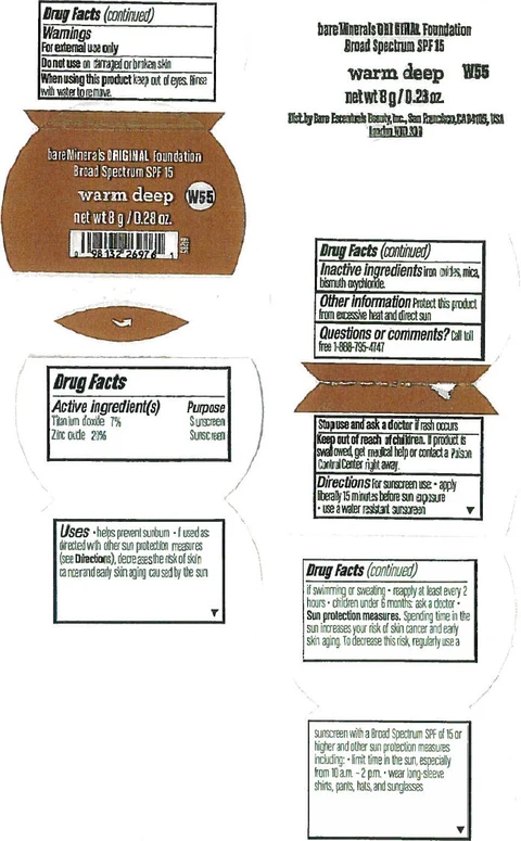 Warm Deep Original packaging