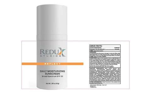 Daily Moisturizer Sunscreen Broad Spectrum SPF 25 포장