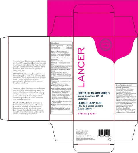 Sheer Fluid Sun Shield Broad Spectrum SPF 30 포장