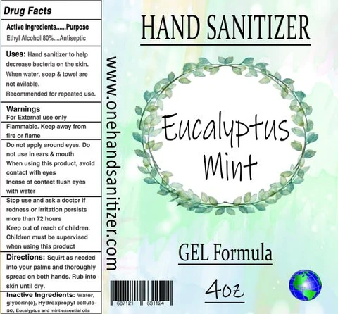 4ozeucalptusmintlabel