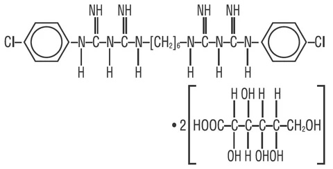 Chlorhexidine Gluconate Structure