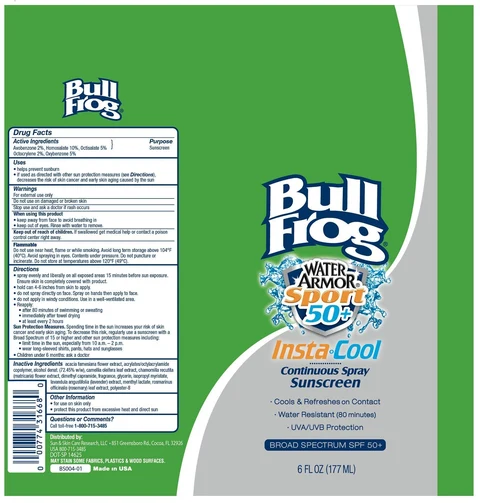 Bull Frog Insta-Cool Mist 50 packaging
