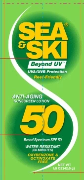 Sea and Ski SPF 50 포장