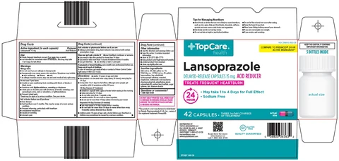 topcare lansoprazole 포장