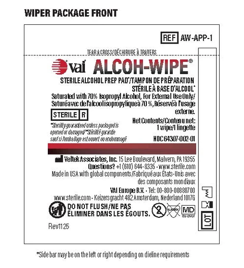 ALCOH-WIPE 포장