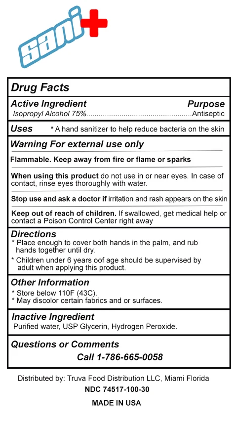 Hand Sanitizer packaging