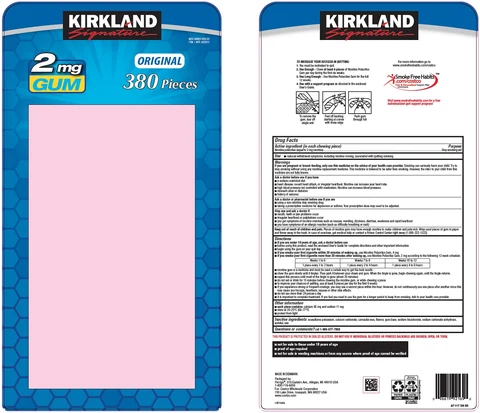 kirkland signature quit 2 포장