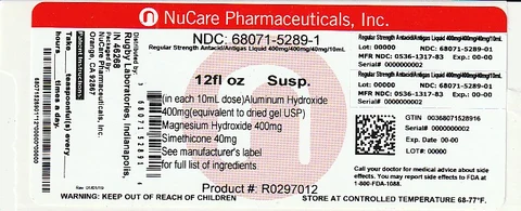 REGULAR STRENGTH ANTACID/ANTIGAS 포장