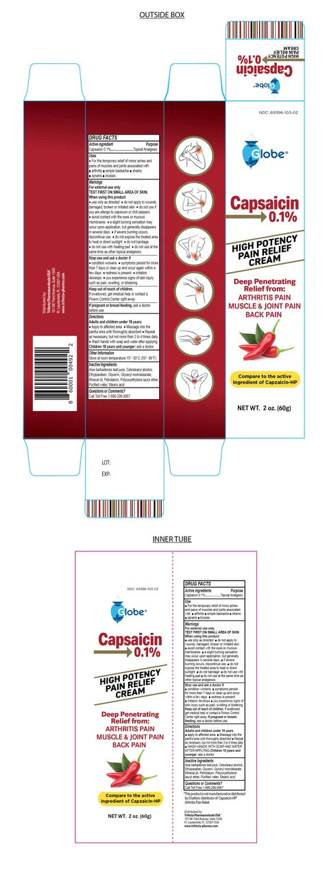 Capsaicin Cream 포장