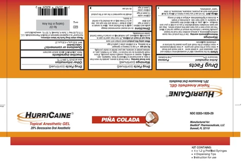 4 x 1.2g Syringe Package