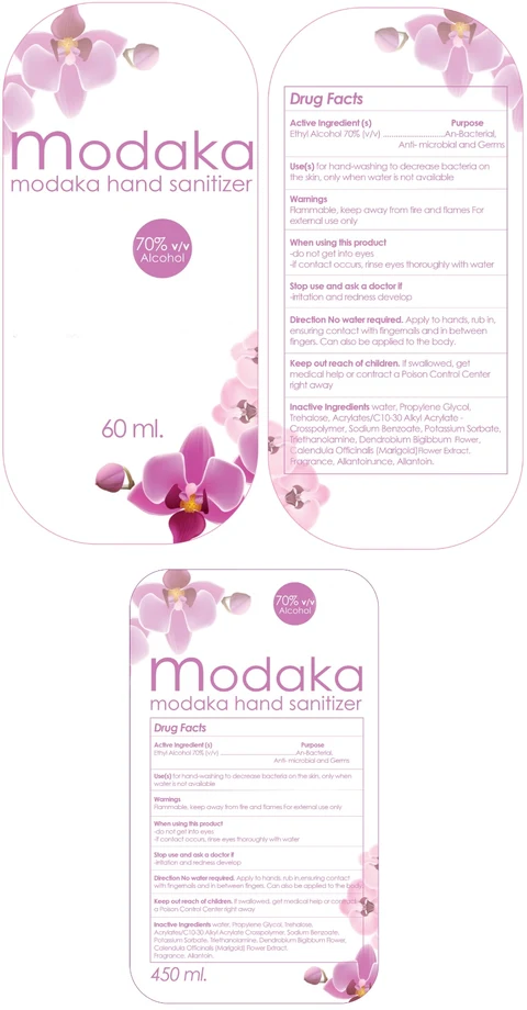 MODAKAHAND SANITIZER 포장