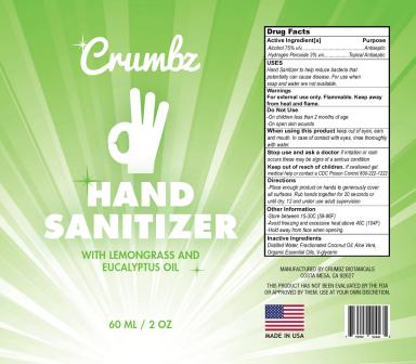 Hand Sanitizer packaging