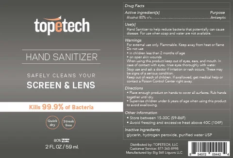 Hand Sanitizer packaging