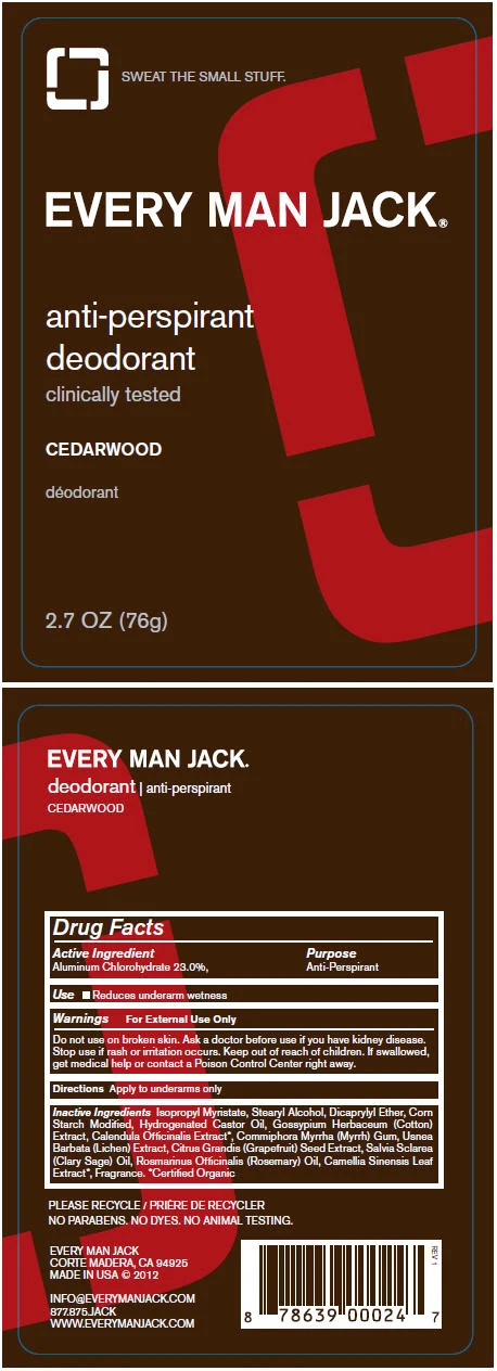 Antiperspirant Cedarwood / Antiperspirant Sandalwood 포장