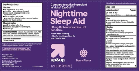 Sleep Aid packaging